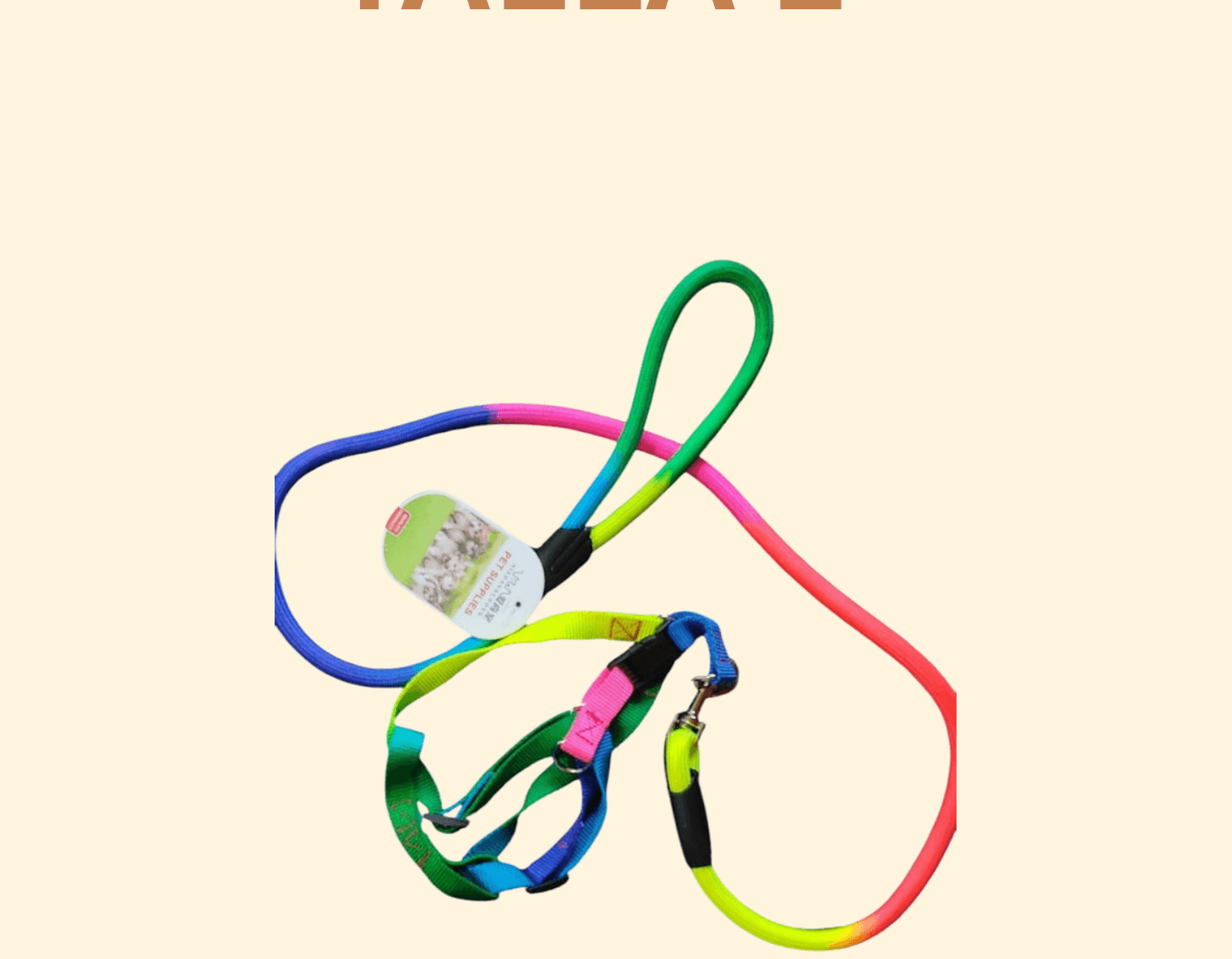 COLLAR ARCOIRIS TALLA L