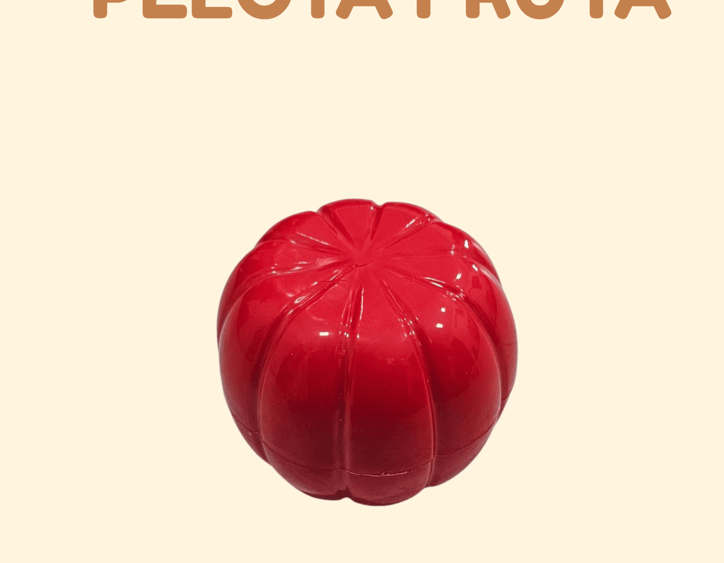 JUGUETE PELOTA FRUTA