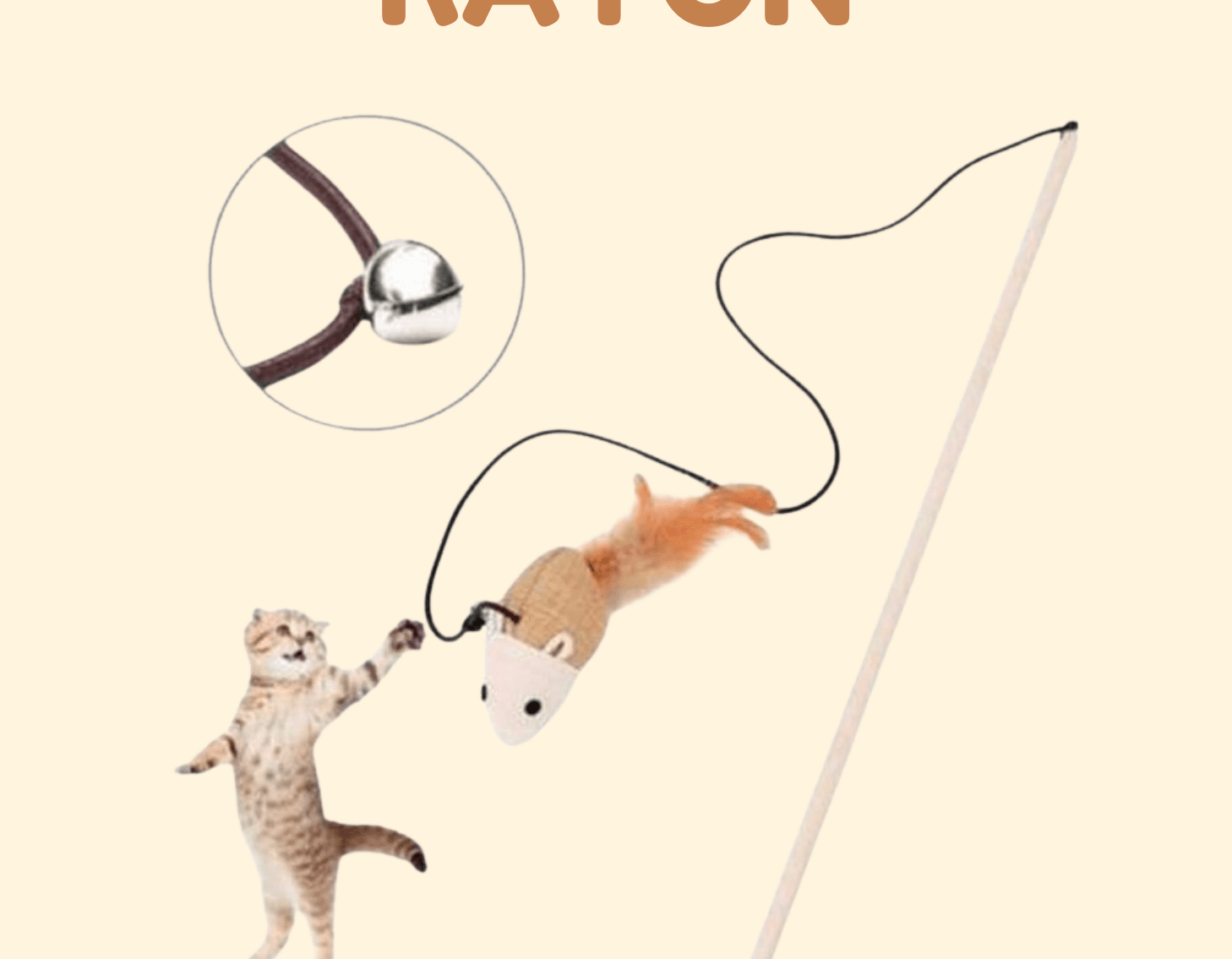 JUGUETE VARITA RATON
