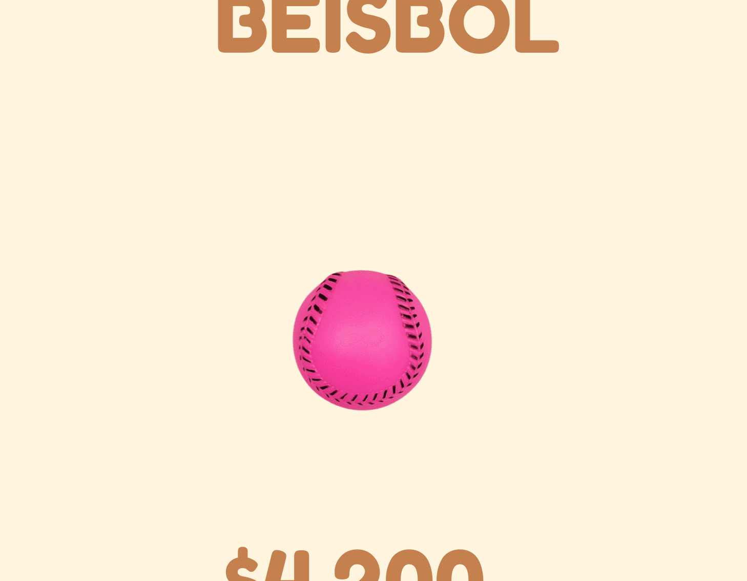 PELOTA CHILLONA BEISBOL