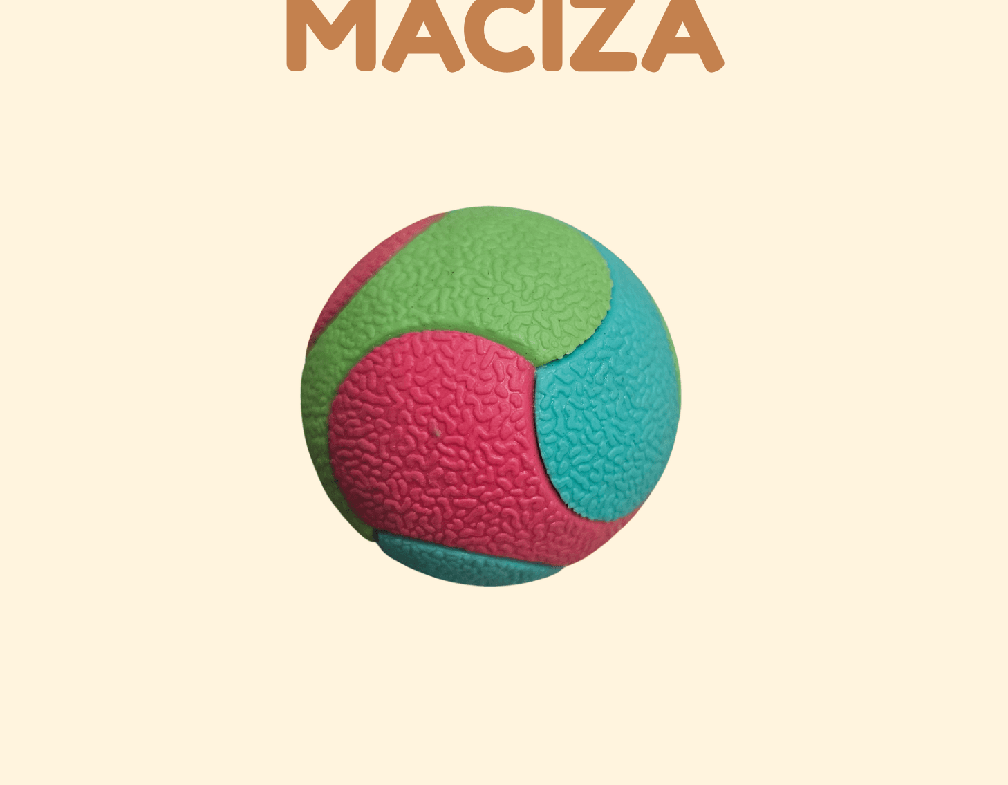 PELOTA SEMI MACIZA