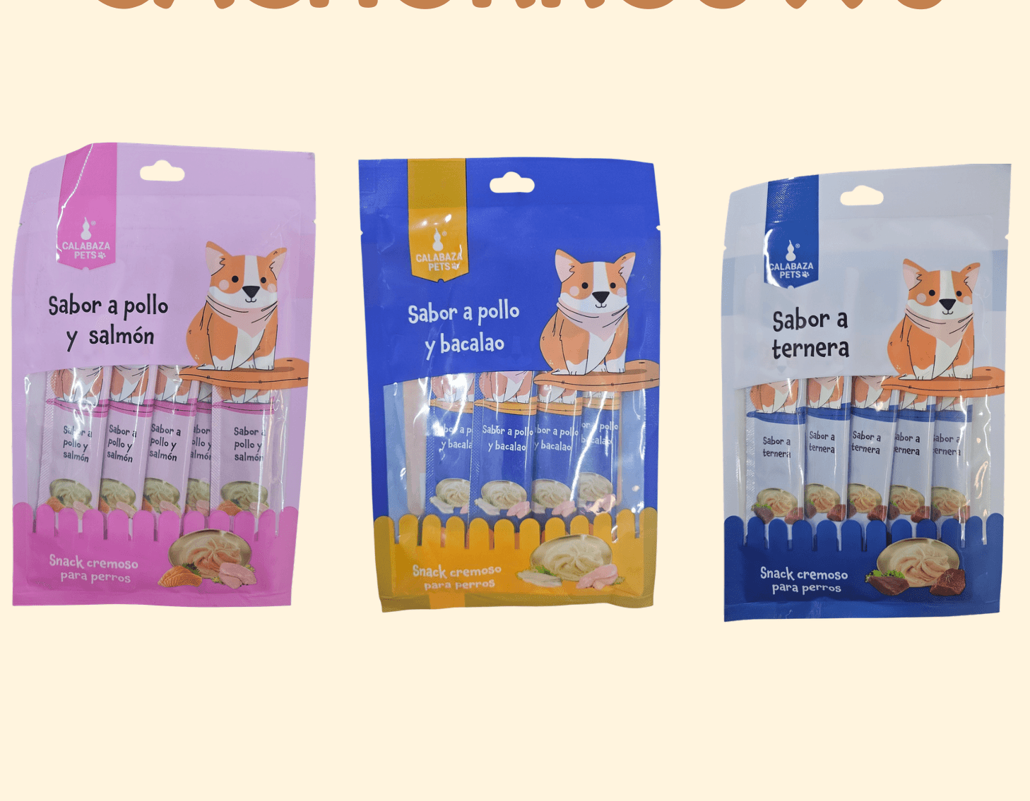 SNACKS PARA CACHORROS X 5